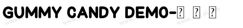 Gummy Candy Demo字体转换